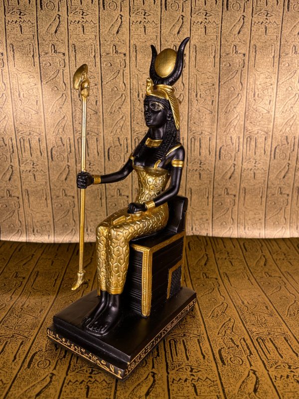 Isis in Throne Statue For Discount