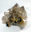 Smoky Quartz Cluster with Rutile and Hematite Cheap