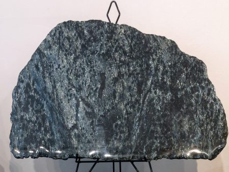 Specularite Hematite Slab, 5.5 lbs Discount