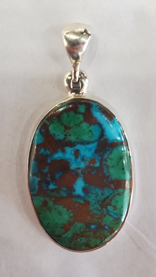 Chrysocolla Malachite Pendant Sale