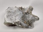 Quartz w  Pyrite, Chalcopyrite on Fluorite (China) Fashion