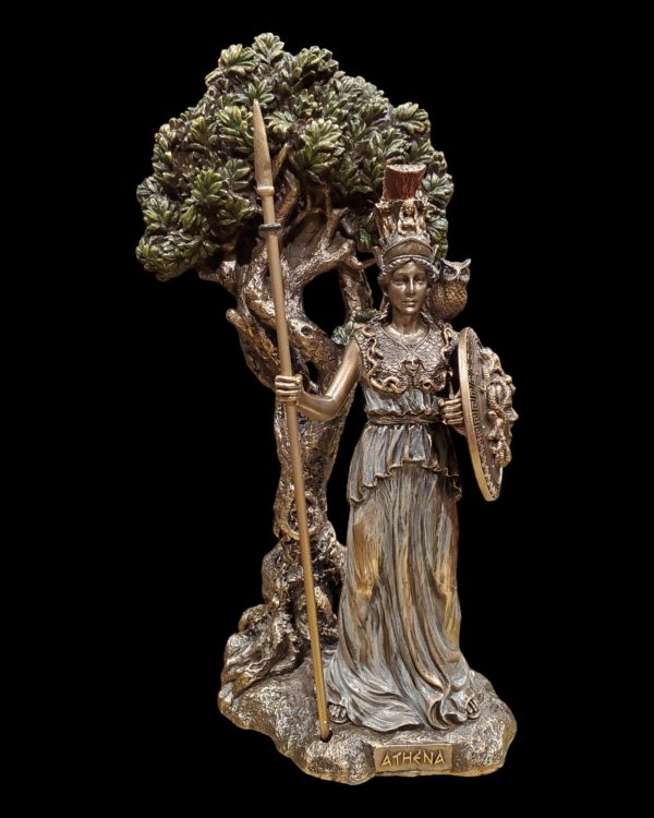 Athena Under the Sacred Olive Tree Statue Fashion