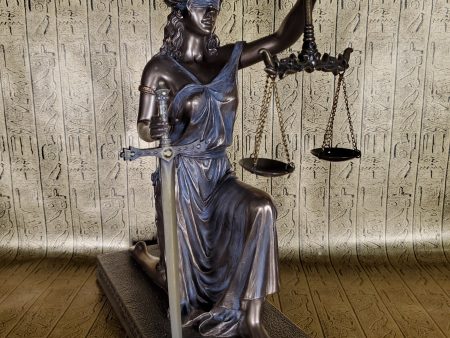 Lady Justice with Sword Letter-opener Sale