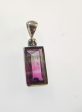 Bi-color Tourmaline Pendant Online now