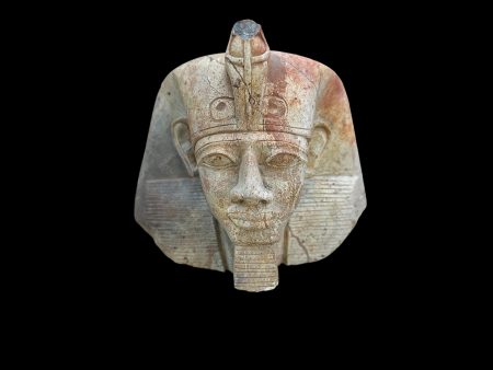 Amenhotep III Statue - Handcarved Limestone on Sale