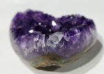 Amethyst Geode Heart, Uruguay Fashion