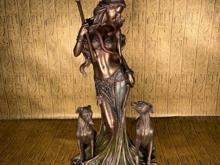 Hecate & Her Hounds Statue Discount