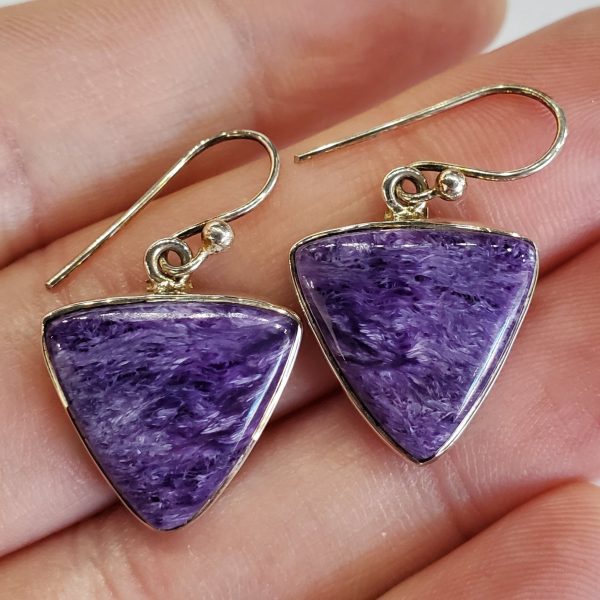 Charoite Earrings Sale