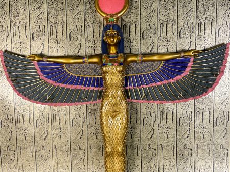 Egyptian Goddess Isis Wall Hanging on Sale