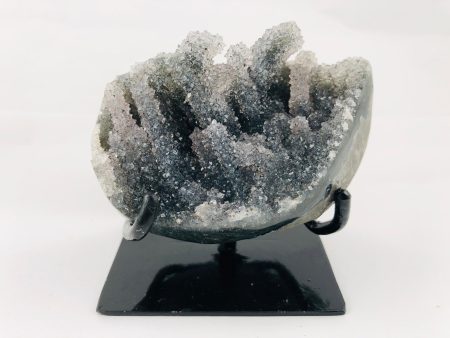 Druzy Black Quartz Stalactite Formation Online Sale