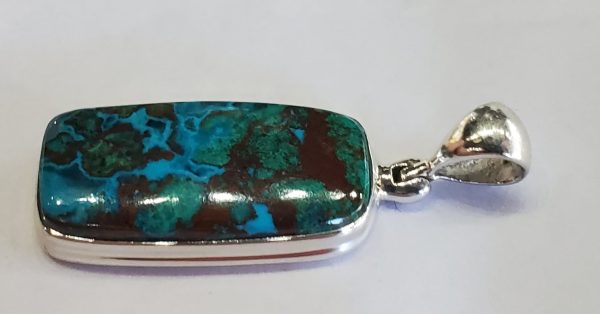 Chrysocolla Malachite Pendant For Cheap