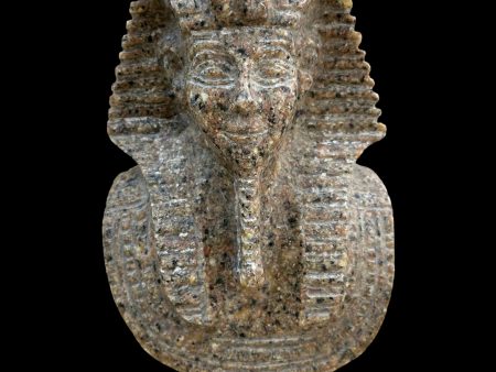 Tutankhamun Bust - Red Granite Hot on Sale