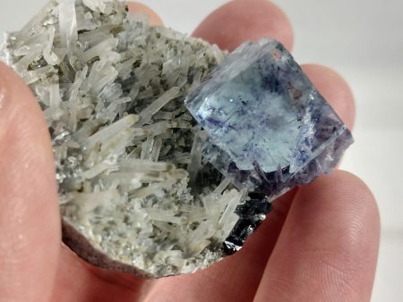 Fluorite on Quartz Hot on Sale