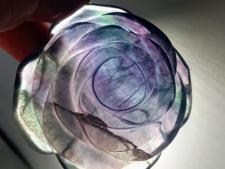 Rainbow Fluorite Rose Online now