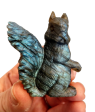 Labradorite Squirrel Carving Online now