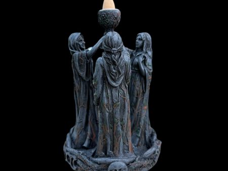 Mother, Maiden & Crone Backflow Incense Burner Discount