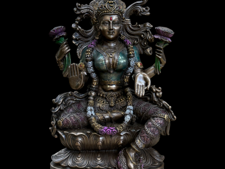 Lakshmi Seated on Lotus Online now