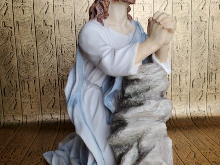 Jesus Christ Praying at Gethsemane Statue Online Hot Sale