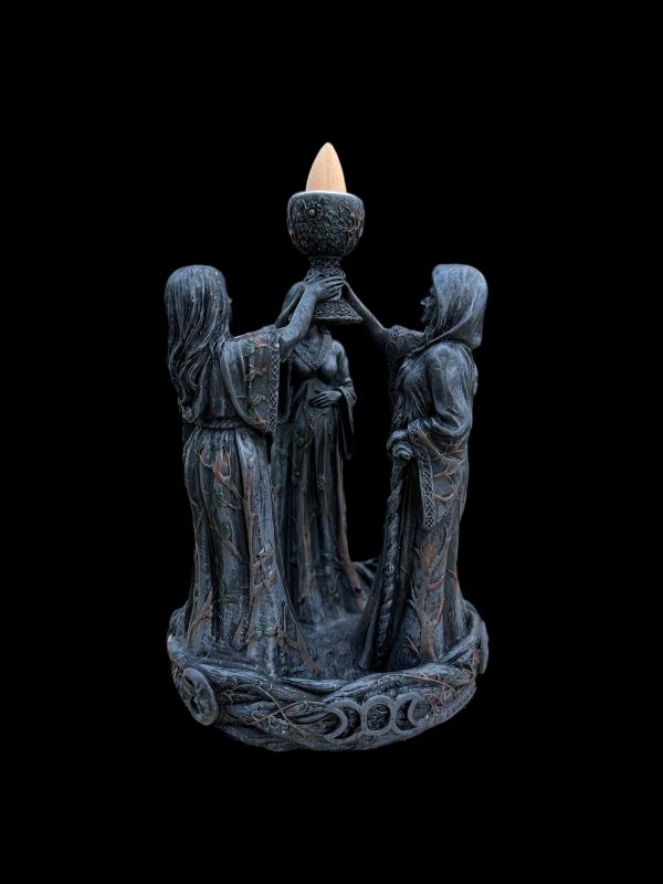 Mother, Maiden & Crone Backflow Incense Burner Discount