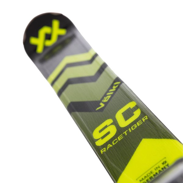 Volkl Racetiger SC Black Ski + VMotion 12 GW Binding 2025 Online Sale