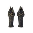 Anubis Sarcophagus With Mummy Box Cast Resin Replica - 3 Pieces Online Hot Sale