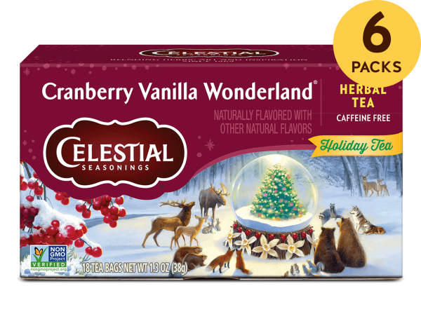 Cranberry Vanilla Wonderland Herbal Tea Online Sale