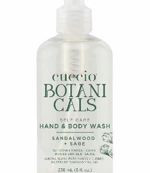 BOTANICALS HYDRATING HAND & BODY WASH SANDALWOOD + SAGE 8oz. Online Sale