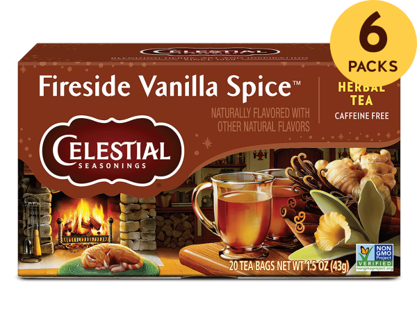 Fireside Vanilla Spice Herbal Tea For Discount