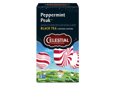 Peppermint Peak Black Tea Hot on Sale