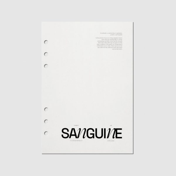 Sanguine Vellum Planner Dashboard For Discount