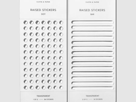 Raised Sticker Set Online Hot Sale