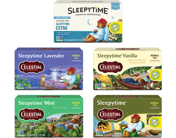 Sleepytime Favorites Sampler 5-Pack Hot on Sale