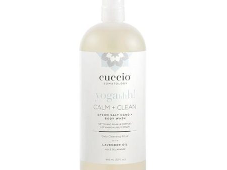 CALM + CLEAN LAVENDER BODY + HAND WASH 32oz. For Sale