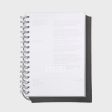 2025 Weekly Task Spiral Bound Notebook | Monday Start Online Sale