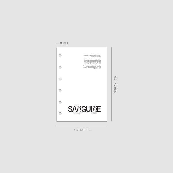 Sanguine Vellum Planner Dashboard For Discount