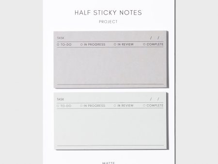 Project Half Sticky Note Cheap