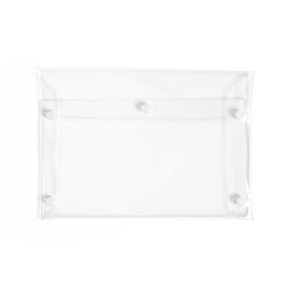 Essentials Pouch | Clear Snaps | Large Online Sale