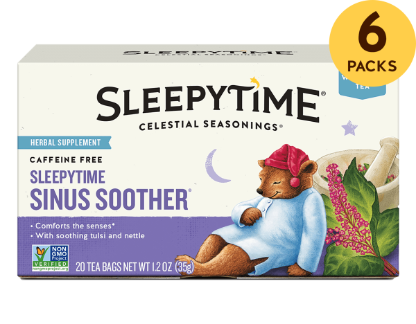 Sleepytime Sinus Soother Wellness Tea Online Sale