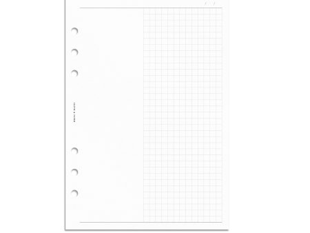 Duo Notes Planner Inserts | Blank + Graph Cheap