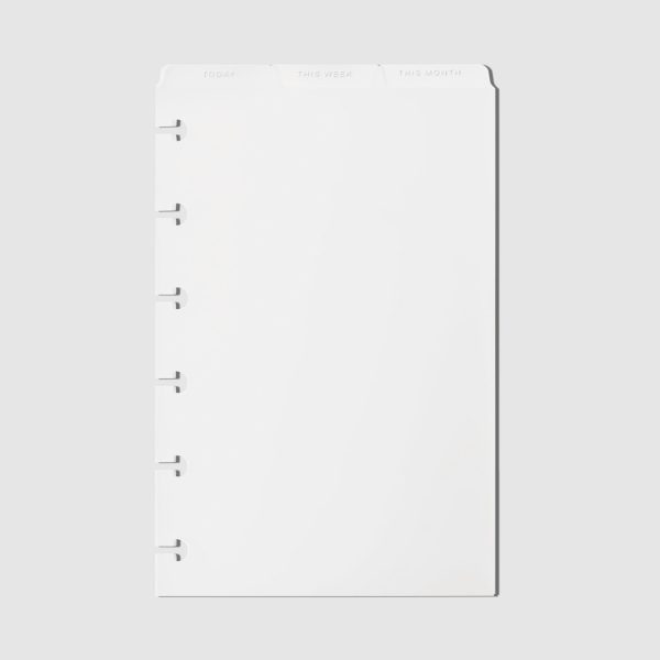 Cadence Top Tab Planner Dividers | Low Profile | Matte Online