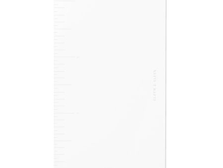 Clear Ruler Journaling Card Cheap