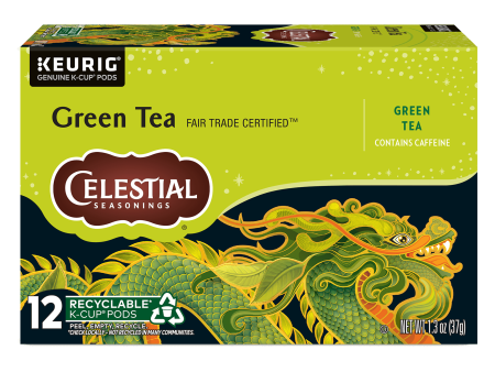 Fair Trade Green Tea K-Cup® Pods For Sale