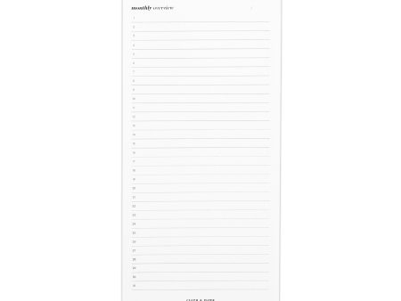 Monthly Notepad Sale