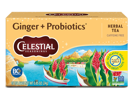 Ginger Probiotics Herbal Tea Online Sale