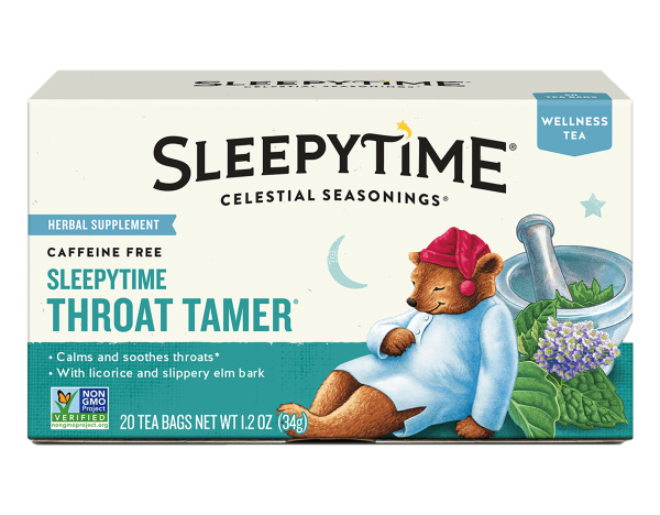 Sleepytime Throat Tamer Wellness Tea Online Hot Sale