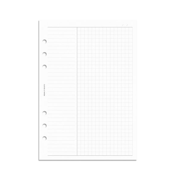 Column Note Taking Planner Insert For Sale