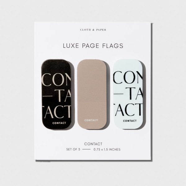 Luxe Page Flag Trio on Sale