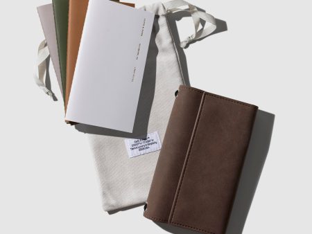 Travel Refillable Notebook Set | Espresso Online