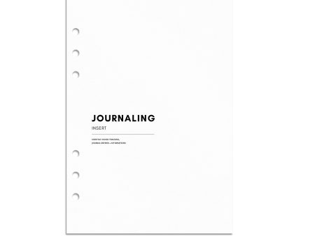 Journaling Planner Inserts Online Hot Sale