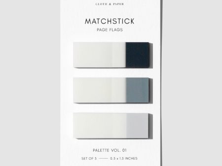 Matchstick Page Flag Set Hot on Sale